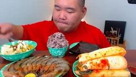 韩国大胃王吃泡菜视频,泡菜盛宴一网打尽！